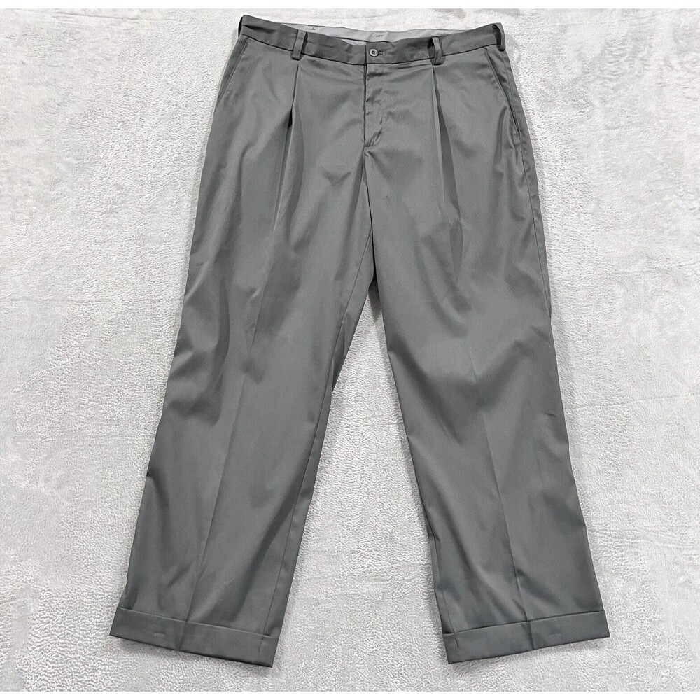 Nike Golf‎ Pants Men's 36x30* Tour Performance Dri Fit Gray Cuffed